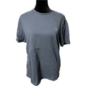 AllSaints Slate Blue Regular Fit‎ T-Shirt Size M